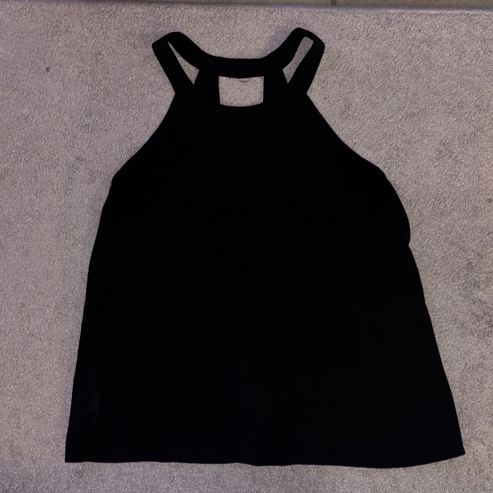 Forever 21 Black Halter Tank Top
